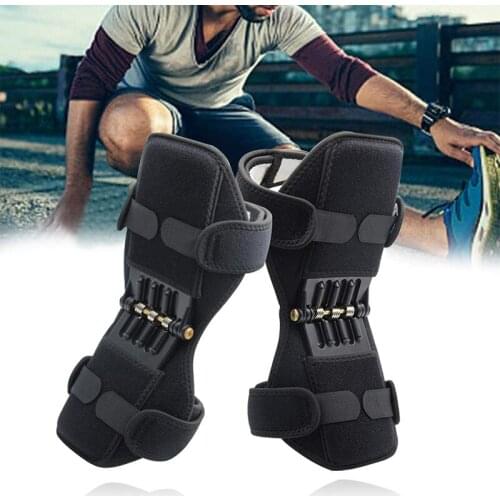 Knee Boost Joint Support Knee Pads Knee Patella Strap Power Lifts Spring Force Knee Protection Powerful Support Powerlifts