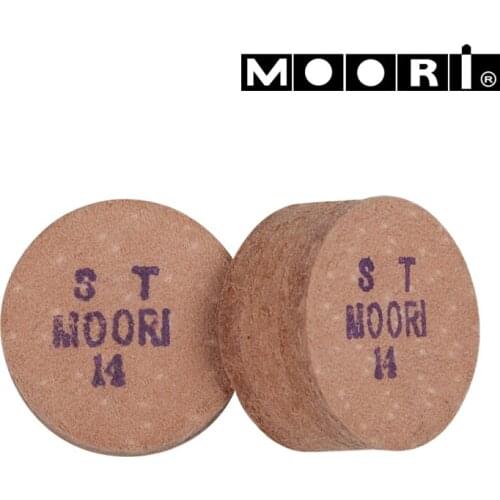 Original Moori Pool Cue Tip Black 8 Multi-layer GINA Standard Tip 1 Pc Carom Cue Tip Billiard Accessories Billiard Cue Tip