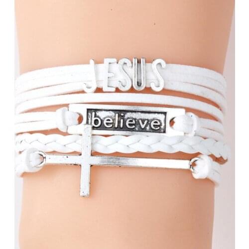 Jesus Woven Bracelet