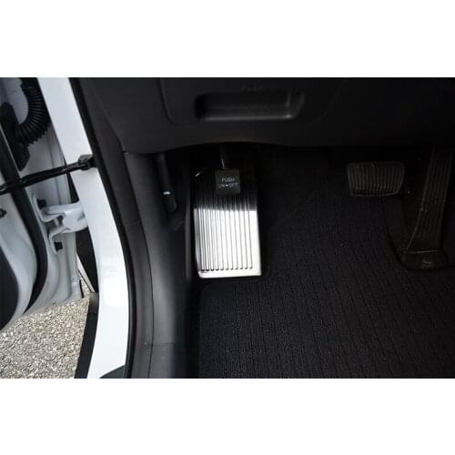 1pcs Stainless Steel Footrest Foot Rest Pedal Plate Pad Cover Trim For Hyundai Tucson 2015 2016 2017 2018