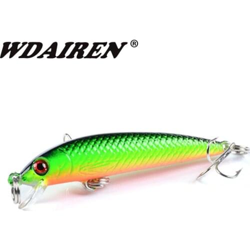 1Pcs 55mm 3.5g Minnow Fishing Lure Slowly Sinking Artificial Japan Hard Bait Bass Pesca Wobblers Crankbait Carp Fishing