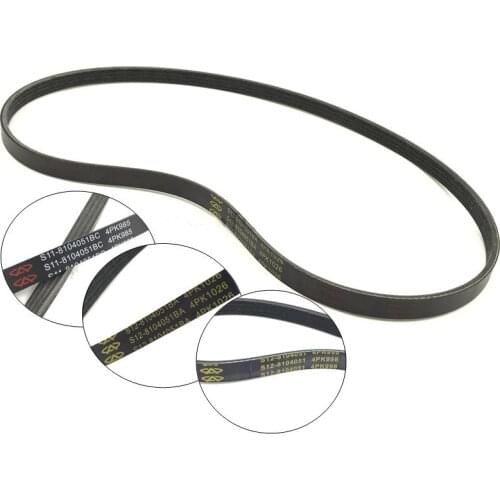 Air Conditioning Compressor Belt For Chery QQ QQ6 Jaggi X1 indiS Beat Booster Pump Belt/Alternator Belt