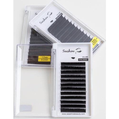 Seashine Faux lash individual eyelash extension lashes maquiagem cilios for professionals soft natural eyelash extension