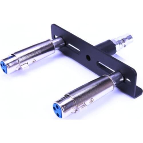 3 Pong XLR Connector Cannon Sex Machine Attachment Fixed Bracket Sex Machine Double plug accessories Sex Products For Women