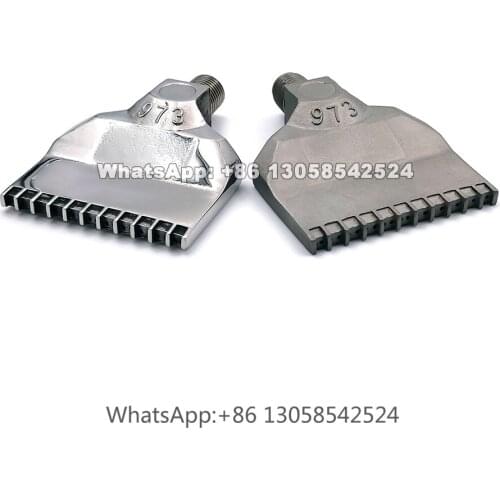 Part Drying and Cleaning Nozzle, 973 Air Compact Windjet Nozzles, Windjet Compressed Air Nozzle, Air Knife Curtain Blow Off