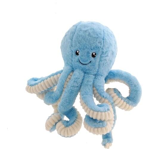 Super Lovely Simulation Octopus Pendant Plush Stuffed Toy Soft Home Decor Cute Animal Doll Kids Children Gifts Dropshipping