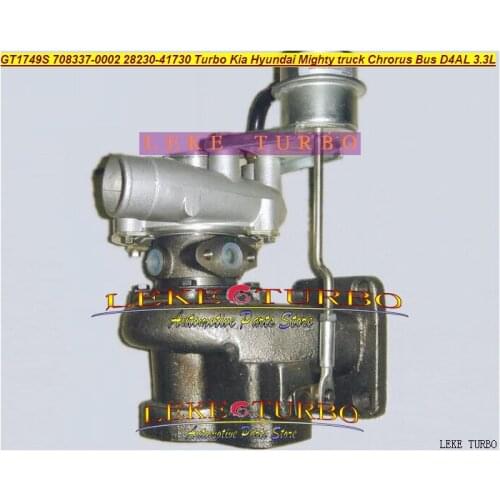 GT20 GT2052S TD05 702213-5001S 28230-41710 702213 Turbo Turbocharger For Hyundai Industrial Mighty Truck II 2000- D4AL 3.3L 85Kw