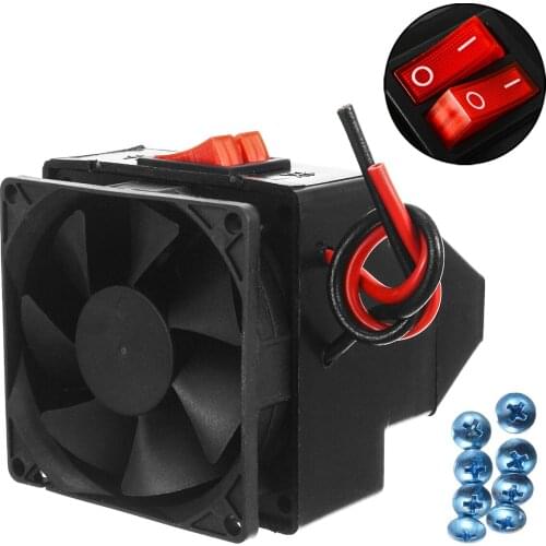 12V 300W Winter Car Temperature Control Device Car Vehicle Heater Fan Defroster Demister Heating Fan with Mounting Accessory
