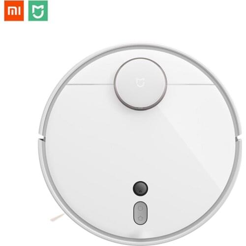 Xiaomi Mijia 1S Robot Vacuum Cleaner Ai Intelligent Planning 5200 Mah 2000 Pa Powerful Suction Lds Navigation Control Program