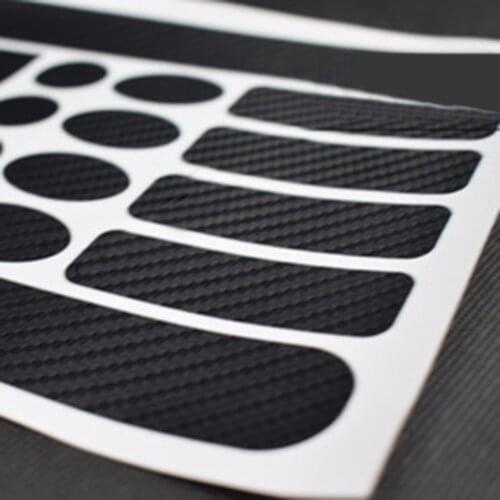 1 Set Bicycle protective film Bicycle Sticker Frame Protection Carbon Film Mountain Bike Frame Front Fork Protective Film Safety