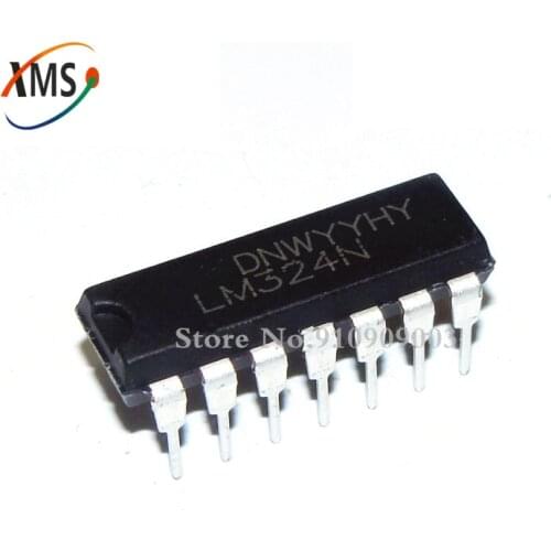 10PCS LM324N DIP14 LM324 DIP DIP-14 new and original IC