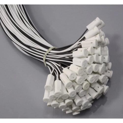 5pcs Practical G9 MR16 MR11 GU10 G4 led Socket plug Crystal lamp Holder Head Wire Connector 12V 10-20W lamp base