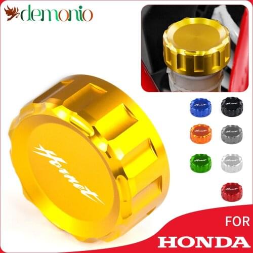 Motorcycle Accessories Rear Brake Fluid Reservior Cover For HONDA HORNET 250 1996-2006 2005 2004 HORNET250 hornet