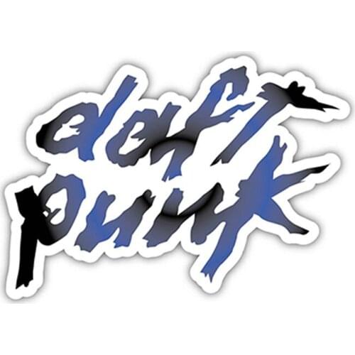 Personality DJ Daft Punk Car Sticker Windshield Bumper Motorcycle Decal High Quality KK Vinyl Cover Scratches Waterproof PVC
