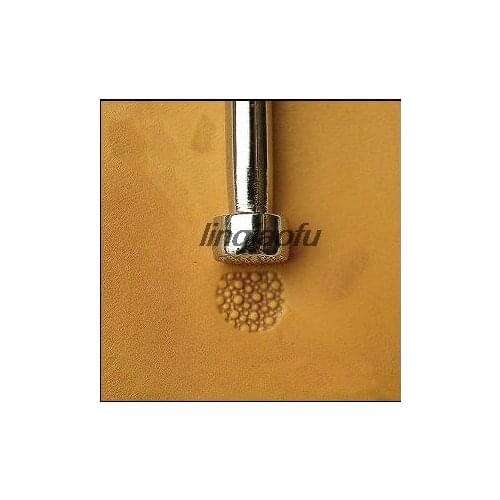 Fine print pearl fish skin pattern leather carving printing tool