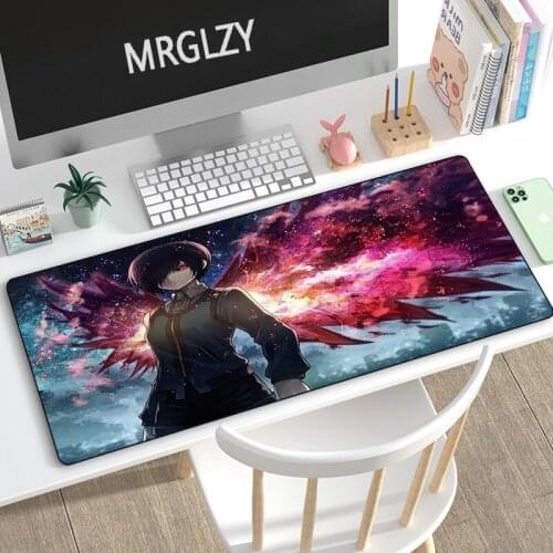 MRGLZY Anime Tokyo Ghoul Multi-size 40*90CM XXL Large Mouse Pad Gaming Peripheral Touka MousePads Computer Accessories Desk Mat