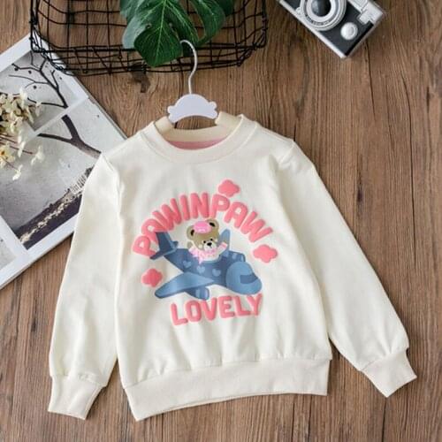 Real Photo Spring Autumn Tops Hoodies Girls Sweatshirts Coat Kids Outwear Teenager Children Clothes High Quality