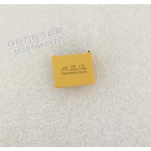 1200V0.22UF224 non-inductive film capacitor IGBT surge absorption PCB pin pitch 27.5mm