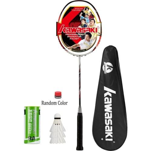 Kawasaki Badminton Rackets Control Type Structure Racquet For Junior Plyers Explore X260 with Free Gift