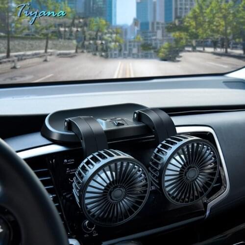 Vehicle Mounted 360° Adjustable Detachable Fan Used For Strong Wind USB Electric Fan Instrument Panel Large Trucks Accessories 6