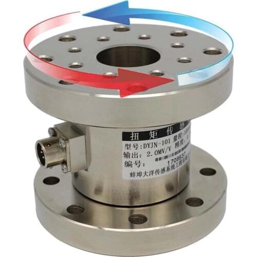 Static torsion torque sensor flange type static torque sensor load cell torque tester rotary torque senor 0-5000N.M