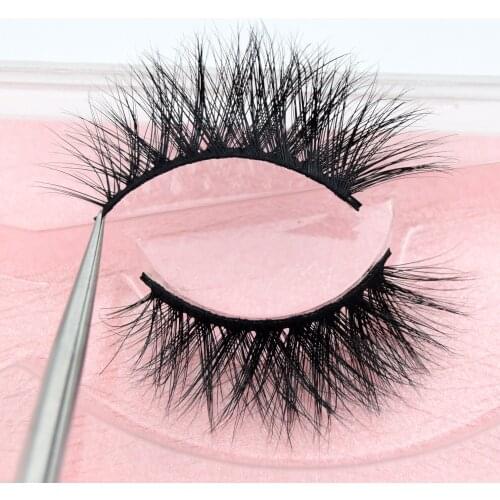 Visofree Eyelashes 3D Mink Lashes Handmade Crisscross High Volume False Eyelashes Full Strip Lashes Cruelty free Mink Lashes M10