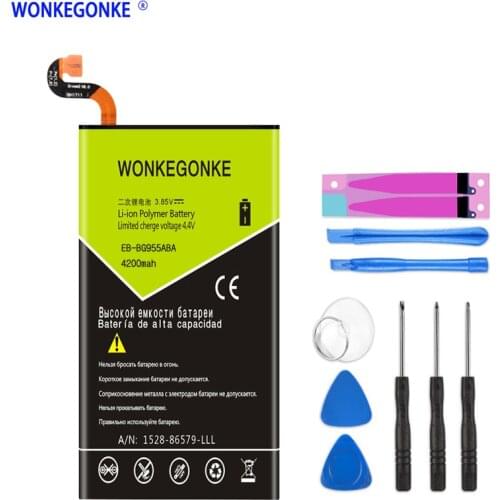 WONKEGONKE Samsung Galaxy S8 Plus Batteries