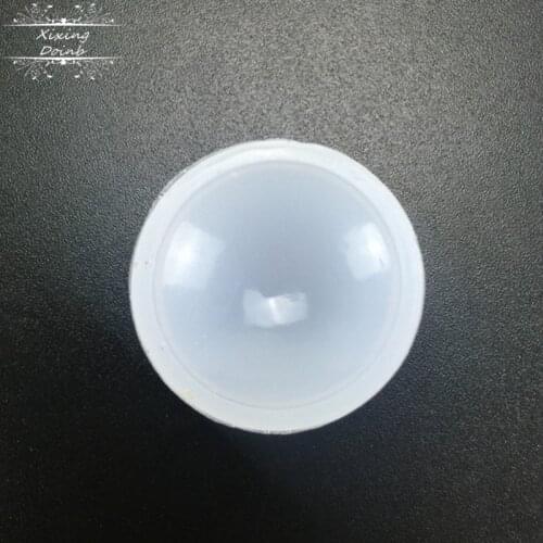 Xixing 1pcs DIY Necklace Pendant Craft Tool Handmade Decor Accessories Silicone Mold Crystal Ball Mould Epoxy Resin Beads Making