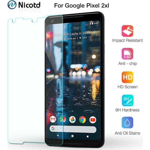 For Google Pixel 2 XL Tempered Glass High Quality Premium Glass Film on For Google Pixel 2 XL 6.0" Screen Protector Safety Film