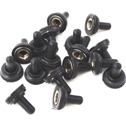 10Pcs 6mm toggle switch waterproof cap dust cap MTS Mini toggles cap WPC-05 waterproof glue cap