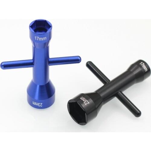 17mm / 23mm Alu Multi- Purpose Srew Driver Hex Wrench Prop Tool Hexagon Socket