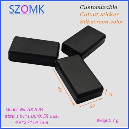 20pcs a lot High quality abs material plastic junction box plastic housing for electronics products 49*27*18mm