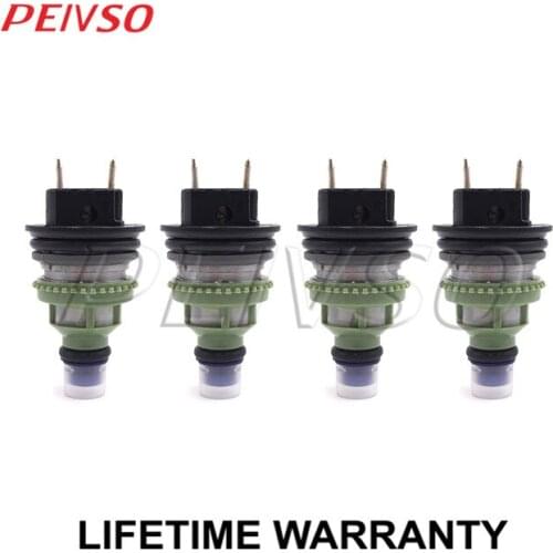 4x 0280150661 195500-2160 15710-60B50 fuel injector for Suzuki Swift 1.3L I4 1995-1997