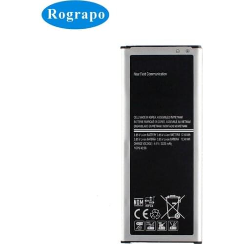 3220mAh Original Mobile Phone EB-BN910BBE Battery For Samsung Galaxy Note 4 N910H N910A N910C N910U N910F N910V N910P N910T NFC
