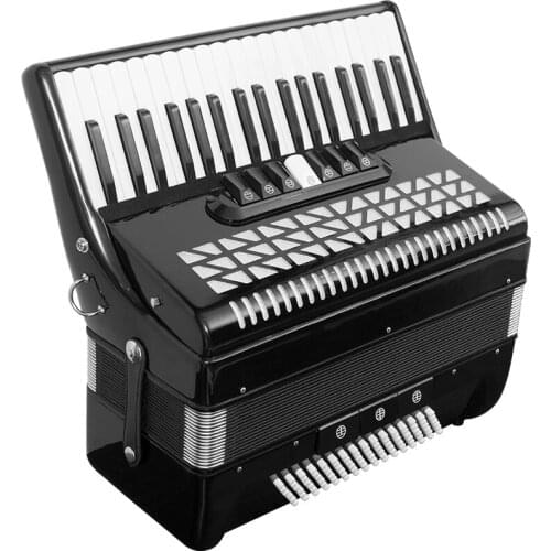 60/96/120 Bass Three or Four Rows Adult Children Beginners Accordion Educational Musical Instrument