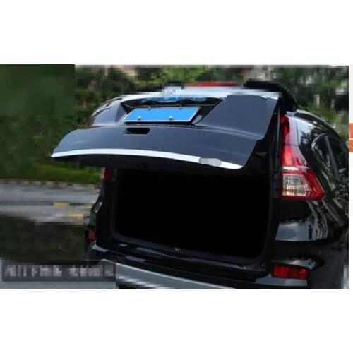 Rear Trunk Tailgate Decoration Strip Cover Trim Fit For Honda CRV CR-V 2012 - 2016 Stainless Steel Accessories