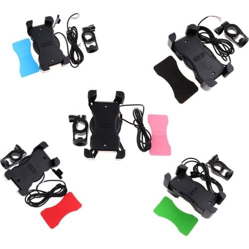 Bike Phone Holder - Bike & Motorcycle Cell Phone Mount Universal Bicycle Handlebar Mount Cellphone Holder