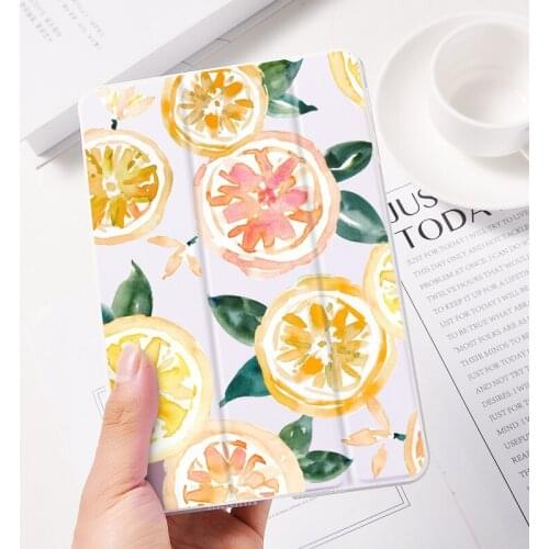 For iPad Air 2 3 Fruit printing For iPad Pro 11 Case 2020 Tablet Case Auto Sleep Wake For iPad