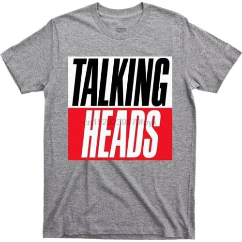 Talking Heads T-Shirt David Byrne Unisex Tee All Sizes Retro music grey