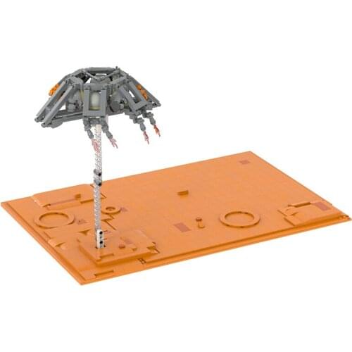 Perseverance Rover Shuttle Ship Space Station Rocket Lunar Lander Model Building Blocks Mars Bricks Toys Children Gifts