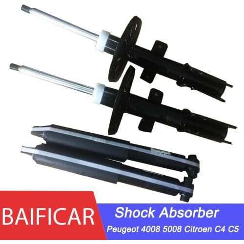 Baificar Brand New Front Rear Shock Absorber Strut Shocker Kit For Peugeot 4008 5008 Citroen C4 C5