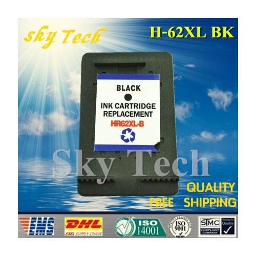 One BK Remanufactured ink cartridge suit for HP62XL B , For HP 5640 5660 7640 5540 5544 5545 5740 5741 5745 5546 5548