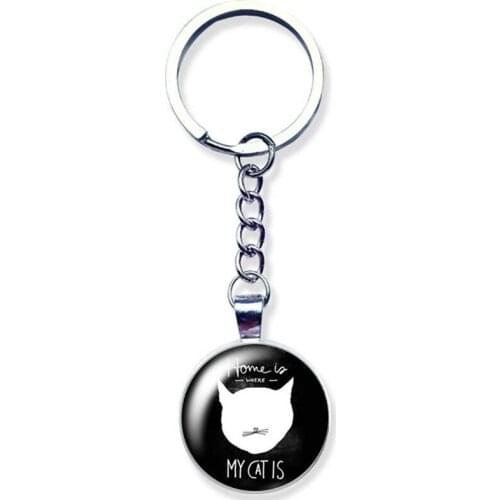 Popular New Puppy Kitten Play Key Ring Pet Cat And Dog Best Friend Pendant Stylish Keychain