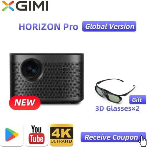 XGIMI HORIZON Pro 4K Projector 3840×2160 dpi Global Version DLP LED 3D Video Beamer Home Theater Cinema