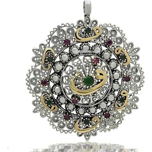 Silver Abundance Of Filigree Necklace Midyat
