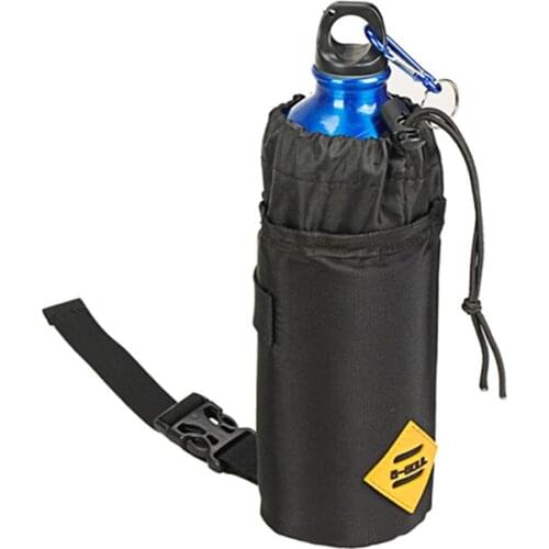 Sport Water Bottle Holder Carrier Pouch Portable Cycling Handlebar Kettle Bag Bike Handlebar Stem Bag Bicycle Accessories
