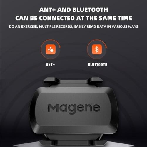 Cycling Magene Mover H64 Dual Mode ANT+ & Bluetooth 4.0 Heart Rate Sensor With Chest Strap Computer Bike Wahoo Garmin Sports