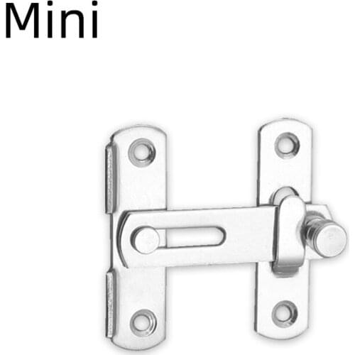 1 stainless steel mini lock for sliding doors and windows, suitable for hotel home security door hardware accessories
