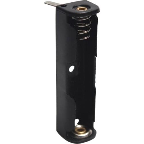 1 X AAA Battery Single Holder Storage Box Clip With Pin Connecting Solder for 1.5V AAA Batteries Plastic Case