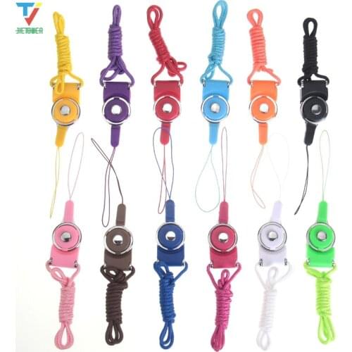 1000pcs/lot Cell Phone Straps Removable rotary split ring buckle anti lost phone lanyard work card badges chain cheap